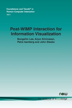 portada Post-WIMP Interaction for Information Visualization (en Inglés)