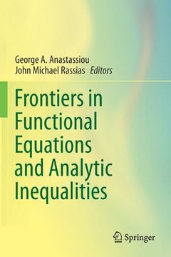 portada Frontiers in Functional Equations and Analytic Inequalities (en Inglés)