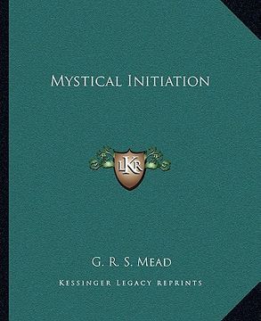 portada mystical initiation (en Inglés)