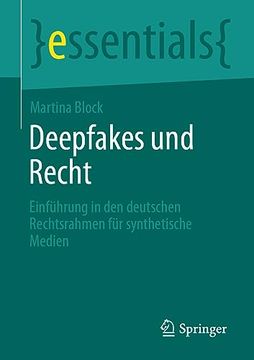 portada Deepfakes und Recht (en Alemán)