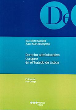 portada Derecho Administrativo Europeo En El Tratadode Lisboa