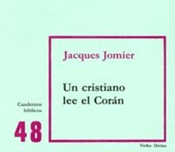 portada Un Cristiano lee el Corán: Cuaderno Bíblico 48 (Cuadernos Bíblicos) (in Spanish)