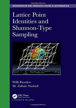 portada Lattice Point Identities and Shannon-Type Sampling (Chapman & Hall 