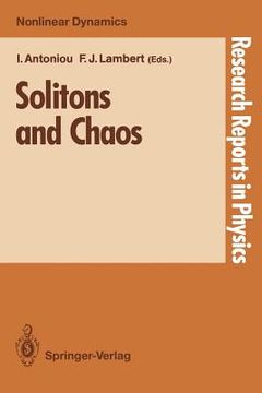 portada solitons and chaos (in English)