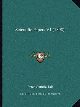 portada scientific papers v1 (1898)