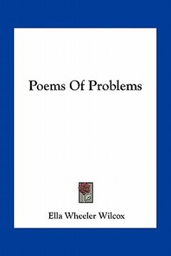 portada poems of problems (en Inglés)