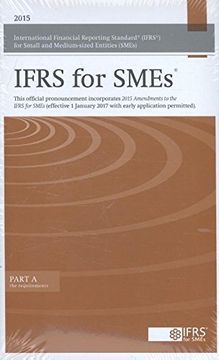 portada International Financial Reporting Standard (Ifrs) for Small and Medium-Sized Entities (Smes): Ifrs for Smes 2015 (Bound Volume): Ifrs for Smes 2015( Volume) two Volumes, Part a and Part b 1 (en Holandés)