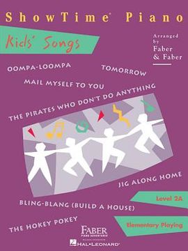 portada Showtime Piano Kids' Songs - Level 2a