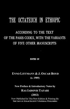 portada THE OCTATEUCH IN ETHIOPIC Study Book Vol.1; Part 1 & 2 Genesis to Leviticus