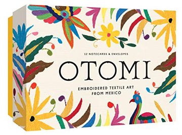 portada Otomi Notecards: Embroidered Textile art From Mexico (in English)