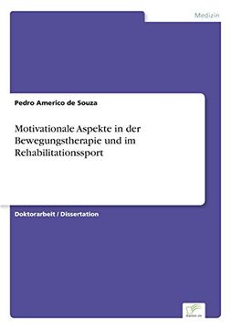 portada Motivationale Aspekte in der Bewegungstherapie und im Rehabilitationssport (German Edition)