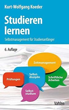portada Studieren Lernen: Selbstmanagement für Studienanfänger (en Alemán)