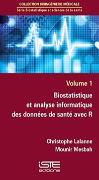 portada Biostatistique et Analyse Informatique des Données de Santé Avec r (in French)