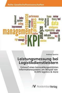 portada Leistungsmessung bei Logistikdienstleistern (German Edition)
