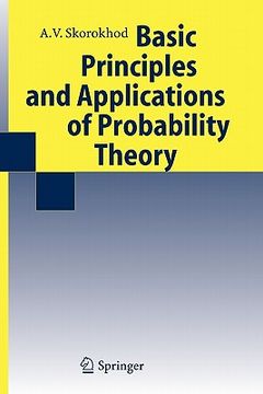 portada basic principles and applications of probability theory (en Inglés)
