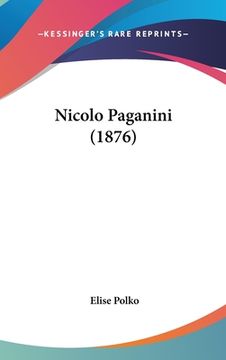 portada Nicolo Paganini (1876) (en Italiano)