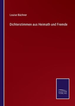 portada Dichterstimmen aus Heimath und Fremde (in German)