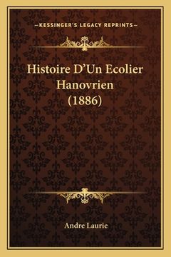 portada Histoire D'Un Ecolier Hanovrien (1886)