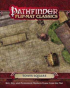 portada Pathfinder Flip-Mat Classics: Town Square (en Inglés)