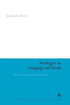 portada heidegger on language and death (en Inglés)