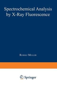 portada Spectrochemical Analysis by X-Ray Fluorescence (en Inglés)