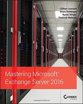 portada Mastering Microsoft Exchange Server 2016 (en Inglés)