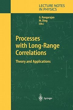 portada processes with long-range correlations: theory and applications (en Inglés)