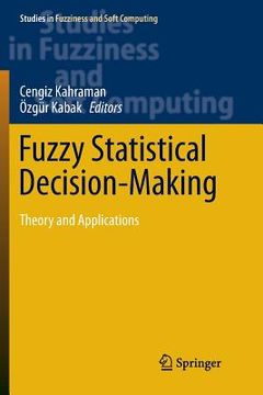 portada Fuzzy Statistical Decision-Making: Theory and Applications