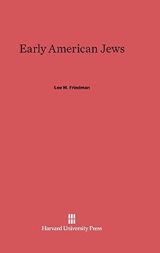 portada Early American Jews (in English)