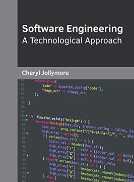 portada Software Engineering: A Technological Approach (en Inglés)