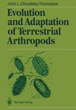 portada evolution and adaptation of terrestrial arthropods (en Inglés)