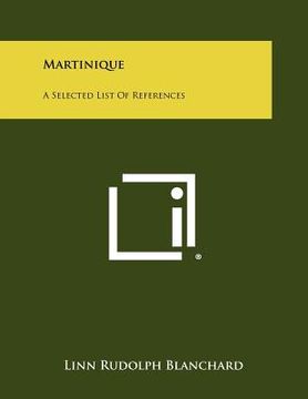portada martinique: a selected list of references (en Inglés)