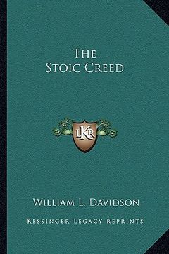 portada the stoic creed (en Inglés)