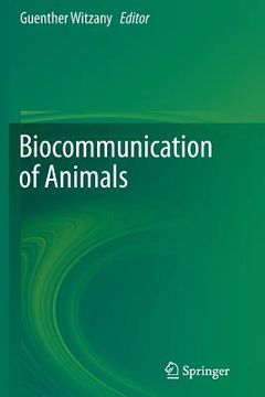 portada Biocommunication of Animals (en Inglés)