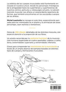 portada Anatomía Artística 7: Cuerpos Musculados (in Spanish)