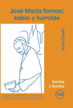 portada José María Tomasi, sabio y humilde (SANTOS Y SANTAS)