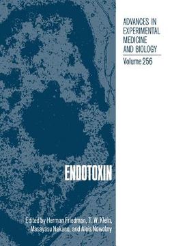 portada Endotoxin (en Inglés)