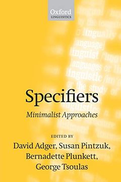 portada Specifiers: Minimalist Approaches (en Inglés)