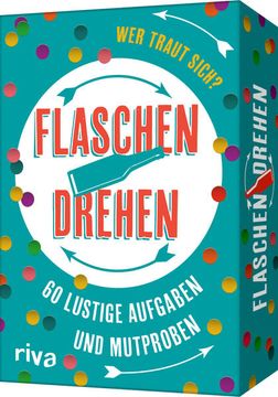 portada Flaschendrehen: 60 Lustige Aufgaben und Mutproben | das Original. Der Spieleklassiker für Alle ab 12 Jahren Perfekt für Klassenfahrt, Geburtstag und als Geschenk 60 Lustige Aufgaben und Mutproben | das Original. Der Spieleklassiker für Alle ab 12 Jahren P (in German)