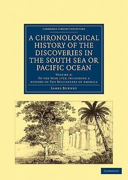 portada A Chronological History of the Discoveries in the South sea or Pacific Ocean 5 Volume Set: A Chronological History of the Discoveries in the South sea. Library Collection - Maritime Exploration) (en Inglés)
