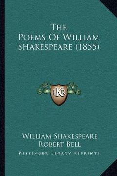 portada the poems of william shakespeare (1855) (in English)