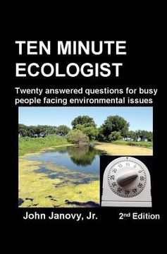 portada ten minute ecologist, 2nd edition (en Inglés)