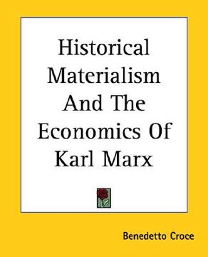 portada historical materialism and the economics of karl marx (en Inglés)