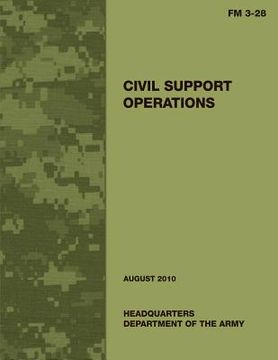 portada Civil Support Operations (FM 3-28) (en Inglés)