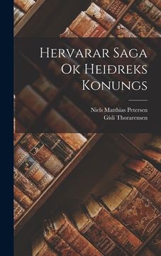 portada Hervarar Saga Ok Heiðreks Konungs (in Danés)