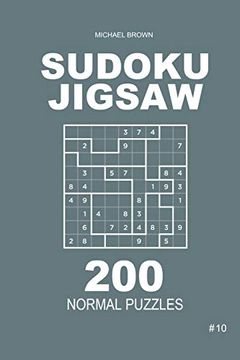 portada Sudoku Jigsaw - 200 Normal Puzzles 9x9 (Volume 10) (en Inglés)