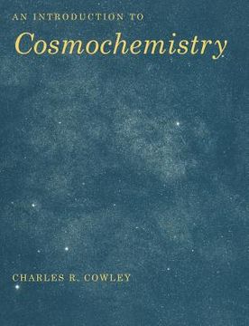 portada An Introduction to Cosmochemistry (en Inglés)