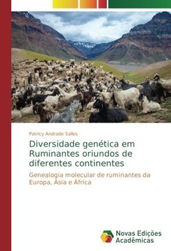 portada Diversidade genética em Ruminantes oriundos de diferentes continentes: Genealogia molecular de ruminantes da Europa, Ásia e África