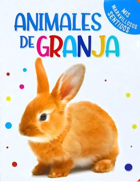 portada Mis maravillosos sentidos - Animales de granja (in Spanish)