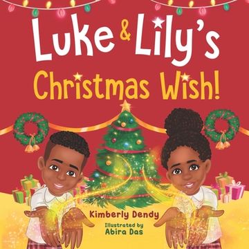 portada Luke and Lily's Christmas Wish (en Inglés)